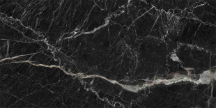 Керамогранит NT Ceramic Natural Stone Calacatta Black Mat арт. NTT9521M (60x120) Матовая